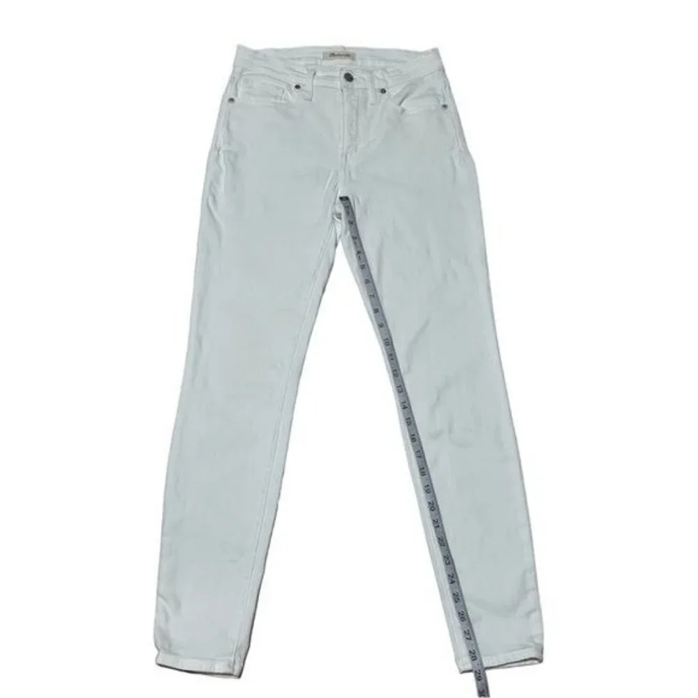 Madewell‎ White High Rise Skinny Jeans Size 28